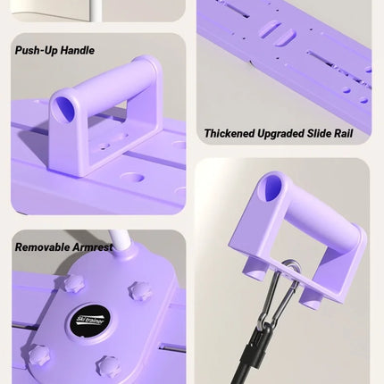 Ski Machine Thin Legs Leg Postpartum Pelvic Floor Muscle Buttocks Training Push-Ups Multifunctional Fitness Trainer Aerobics