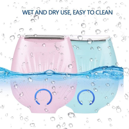 Rechargeable 3-in-1 Wet and Dry Epilator for Women - Painless Hair Removal for Face, Body, and Underarms