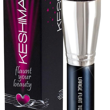 Flat Top Kabuki Foundation Brush by  - Premium Makeup Brush for Liquid, Cream, and Powder Foundation, 3Cm Top Diameter