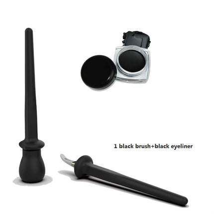 Easy No-Skip Eyeliner Tool for Long Lasting Liquid Eyeliner Silicone Eyeliner Brush Pen for Different Eye Makeup Style Tool