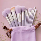 13Pcs-Purple Velvet Bag (350850)