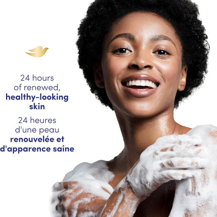 Body Wash for 24Hr Lotion-Soft Skin Revitalize Cherry and Chia Milk Moisturizing Skin Cleanser with No Sulfates No Parabens 591 Ml, 1 Count
