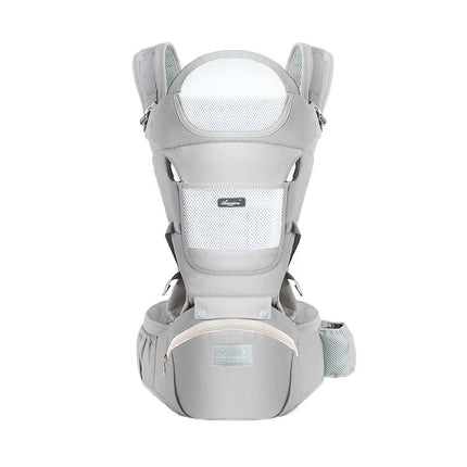 Ergonomic Infant Baby Carrier Backpack with Hipseat and Front-Facing Design for Travel