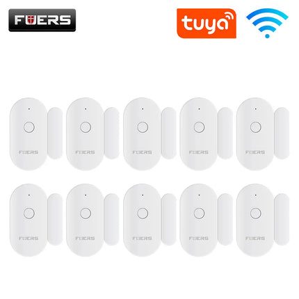 Tuya Smart Home Wifi Door Sensor Door Open Detectors Security Protection Alarm System Home Security Alert Security Alarm