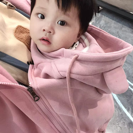 Winter Pregnant Clothes Maternity Baby Carrier Hoodie Sweatshirt Coat Winter Maternity Jacket Baby Shower Coat Baby Carrier Coat