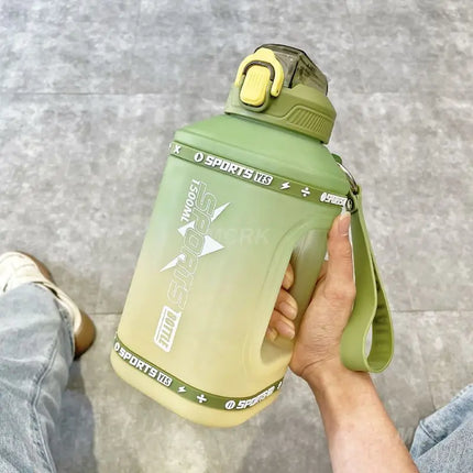 Premium 1.5 Liter Portable Silicone Sports Water Bottle with Straw - 2.3 Liter Capacity for Wholesale