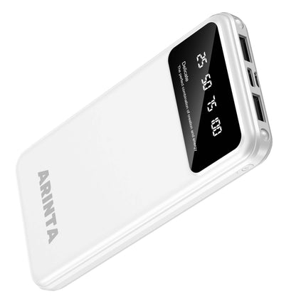 Power Bank Portable Charger 10000mAh, Battery Pack For Heated Vest Heated Jackets, 5V 3A External Phone Charger For Heated Clothes, Smartphones, Tablets, Smartwatches And More