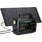 Black / 155Wh-150W 30W Solar Panels