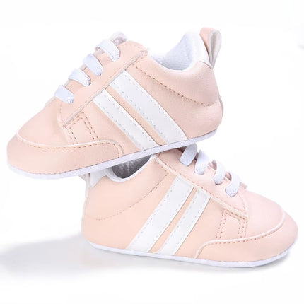 Infant Cotton Sneakers with Anti-Slip Sole - Soft First Walkers for Newborns and Toddlers