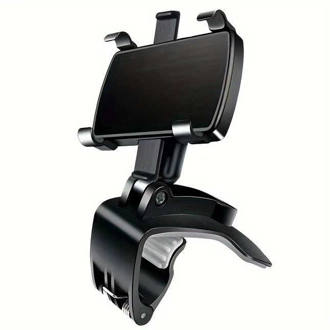 Angle-Adjustable Car Phone Mount: Rotate & Secure Your Phone for Easy Accessibility