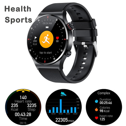 Premium Smart Watches for Men and Women - NFC, Bluetooth Calling, Fitness Tracking, Waterproof Sports Wristwatches Compatible with Xiaomi and Huawei 2025