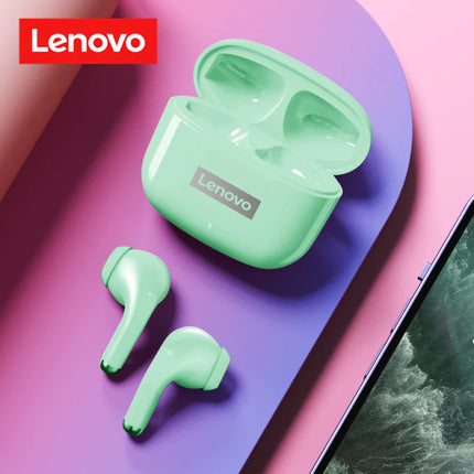 Lenovo LP40 Pro TWS Earphones - Wireless Bluetooth 5.1, Noise Reduction, Touch Control, 250mAh Battery, 2022 Model