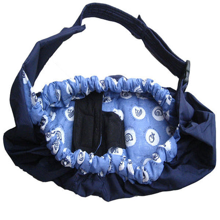 Newborn Baby Carrier with Back Support and Feeding Bag - TC Cotton Fabric Products for Infants