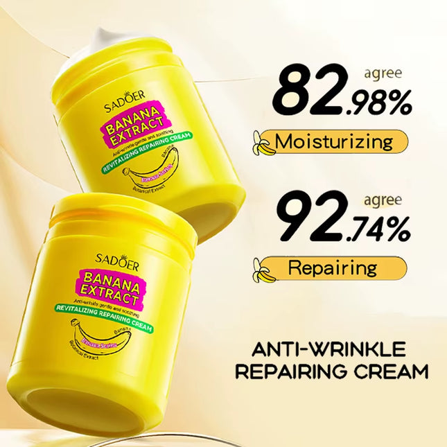 SADOER Banana Skin Brightening Cream Skincare Moisturizing Facial Creams Hydrating Face Cream Beauty Skin Care Products