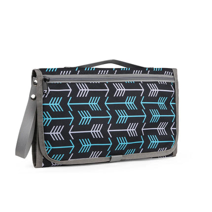 Ultimate Portable Baby Changing Mat - Convenient One-Hand Diaper Pad for Newborns, Perfect for Strollers & Nappy Bags