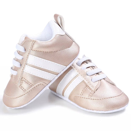 Infant Cotton Sneakers with Anti-Slip Sole - Soft First Walkers for Newborns and Toddlers