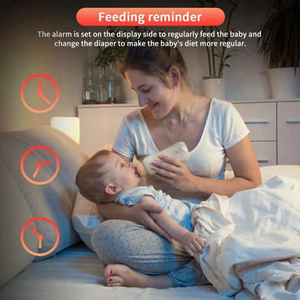 3.5-Inch Wireless Video Baby Monitor with Night Vision, Temperature Monitoring, and Two-Way Audio Communication