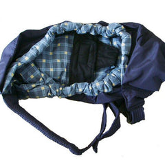 Newborn Baby Carrier with Back Support and Feeding Bag - TC Cotton Fabric Products for Infants