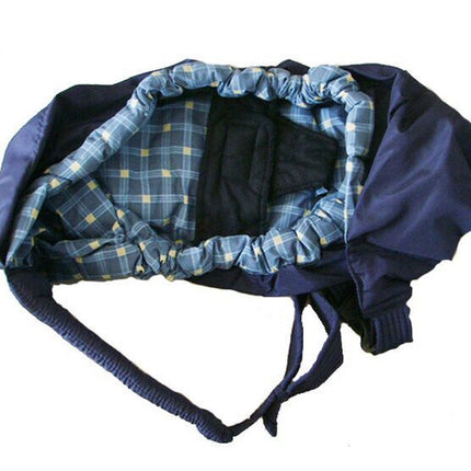 Newborn Baby Carrier with Back Support and Feeding Bag - TC Cotton Fabric Products for Infants