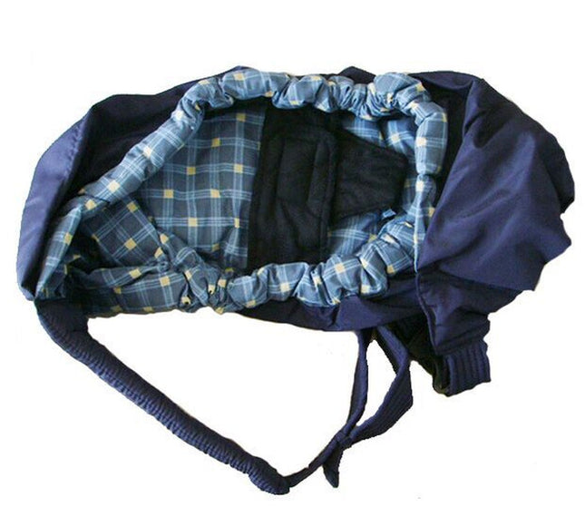Newborn Baby Carrier with Back Support and Feeding Bag - TC Cotton Fabric Products for Infants