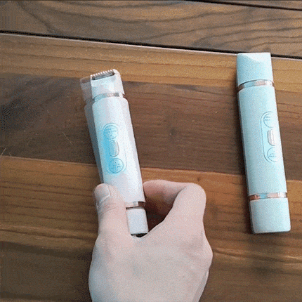 Rechargeable Electric Trimmer for Women 2in1 Hypoallergenic Electric Lady Hair Groomer Hair Removal Tool Body Shavers Gifts