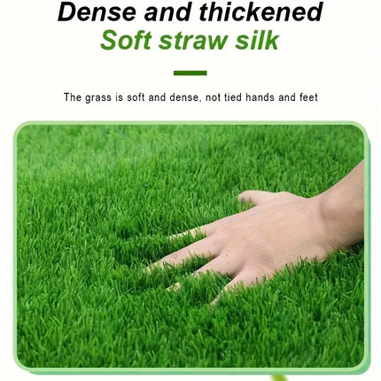 Ultimate Washable Dog Grass Mat - Reusable Odor-Control Pee Pad with Easy-Clean Design and Non-Slip Backing for Pet Training
