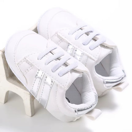 Infant Cotton Sneakers with Anti-Slip Sole - Soft First Walkers for Newborns and Toddlers