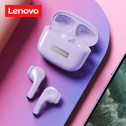 Lenovo LP40 Pro TWS Earphones - Wireless Bluetooth 5.1, Noise Reduction, Touch Control, 250mAh Battery, 2022 Model