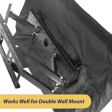 Outdoor TV Cover 22'' To 70'' Inch Weatherproof and Dustproof  TV Enclosure for Outside LED, LCD, OLED Flat Screen TV