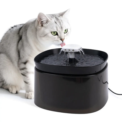 Low Decibel Pet Water Dispenser with Nozzle Cat Dog Automatic Water Dispenser Electric Recirculate Filtring Drinker Pet Supplies