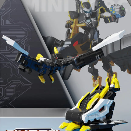 Genuine Mini Secret Service Watch Toy Boy Mecha Robot Ruper Dinosaur Power Deformation Toy Suit Action Figures Kids Gifts