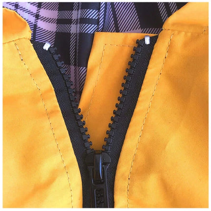 reflective dog raincoat for small dogs