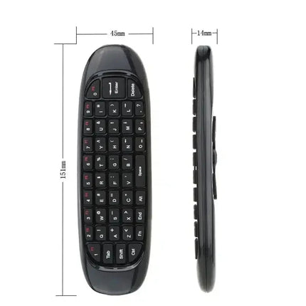C120 Air Mouse Mini Keyboard Mouse Somatosensory Gyroscope Double-Sided Remote Control for PC Android TV Box