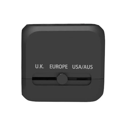 All-in-One Wall Travel Charger Adapter - US EU UK AU Plugs with 2 USB & 1 Type C, Universal for Travel