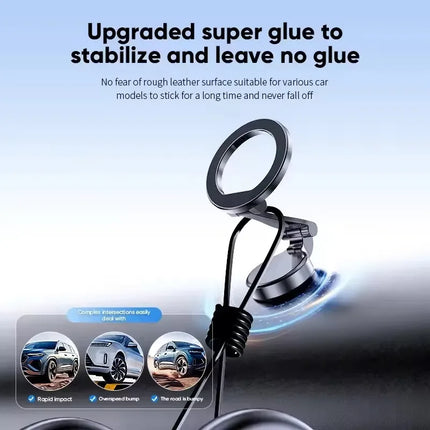 1080 Car Phone Holder For Magsafe Vehicles Mobile Support For The Car Cell Phone Holder in Car For iPhone 16 15 Pro Max Plus