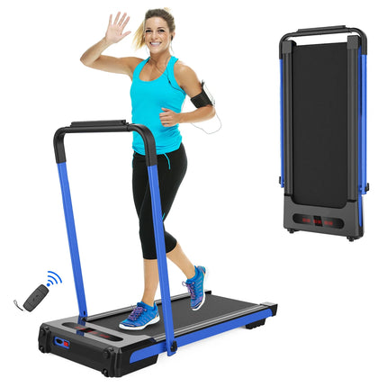Fitness electric walking machine , foldable, suitable for home exercise