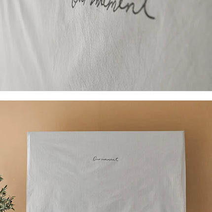 100% cotton TV dust cover LCD high-end TV cover dustproof cloth for 55 inches, 65 inches, 43 inches,75 inches