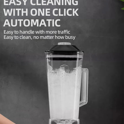 2000W Heavy Duty Commercial Blender Stationary Mixer Ice Smoothies Appliances for Kitchen Professional High Power Food Processor