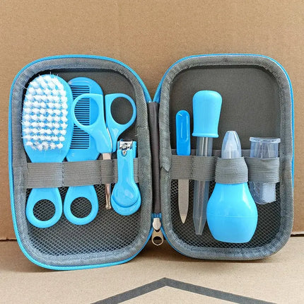 Baby Grooming Kit, Infant Safe Care Set with Hair Comb Nail Clipper Etc, Baby Essentials Kit, Newborn Girls Boys Baby Essentials