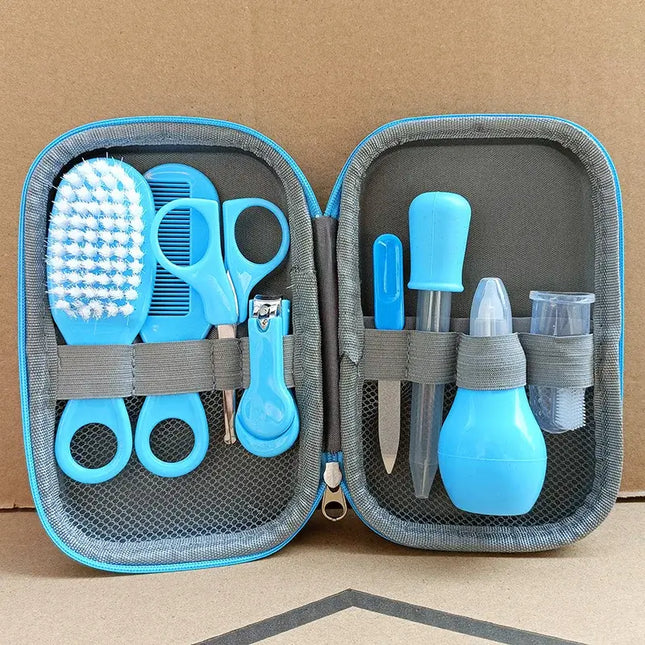 Baby Grooming Kit, Infant Safe Care Set with Hair Comb Nail Clipper Etc, Baby Essentials Kit, Newborn Girls Boys Baby Essentials