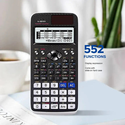 Multifunctional science function calculator-552function Specially designed for student exams, economical packaging，High-End Appe