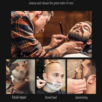 Men's Beard Shaving Apron - Cleaning Bib for Hairdressers and Shavers - Perfect Gift for Grooming and Hygiene