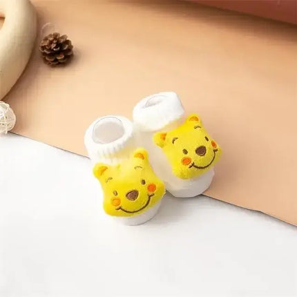 Cute Baby Girl  Boy Socks Cotton Baby Socks Rubber Anti Slip Boy Girl Floor Kids Toddlers Sock Infant Newborn Gift