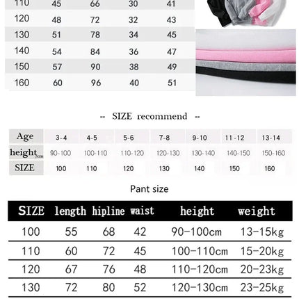 Kids Spring And Autumn Trend 2pcs Hoodie+pants Suits 3-14 Yeras Boys Girls Outfit Of The Day Tracksuits Children Clothes Sets