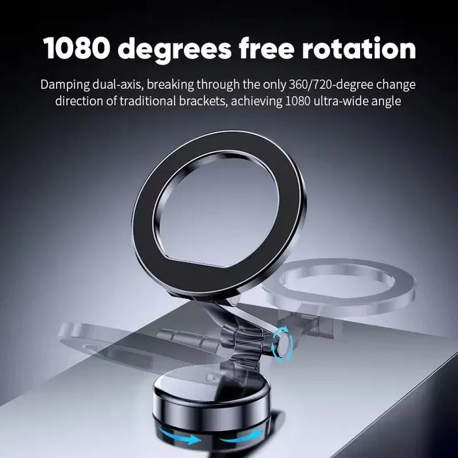 1080 Car Phone Holder For Magsafe Vehicles Mobile Support For The Car Cell Phone Holder in Car For iPhone 16 15 Pro Max Plus