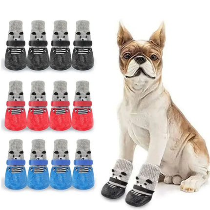 waterproof dog socks with non-slip soles
