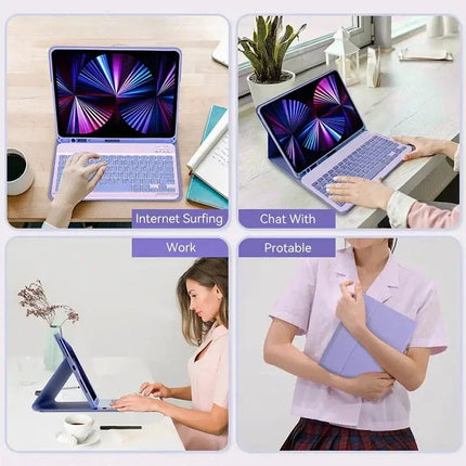 For IPad Mini 7 A17 Pro 8.3“ A2995 A2996 2024 Keyboard Case,Detachable Magnetic Keyboard for IPad Mini 6th Gen A2567 A2568 Case