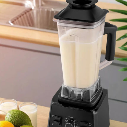 2000W Heavy Duty Commercial Blender Stationary Mixer Ice Smoothies Appliances for Kitchen Professional High Power Food Processor