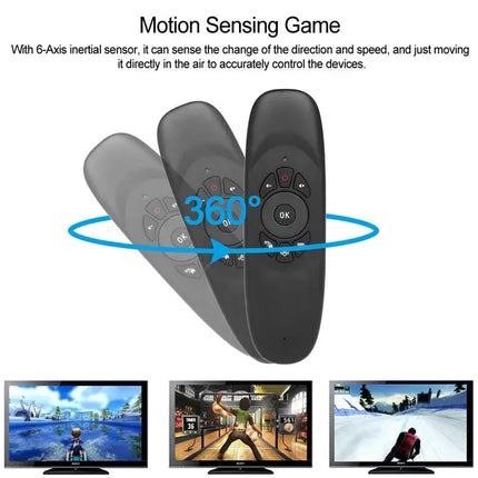 C120 Air Mouse Mini Keyboard Mouse Somatosensory Gyroscope Double-Sided Remote Control for PC Android TV Box