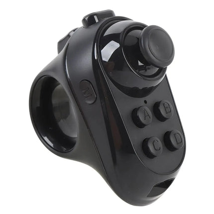 Ring Shape Bluetooth VR Remote Controller Wireless Gamepad Joystick for Turning Tablet Laptop Smartphone Selfie Page Flipping